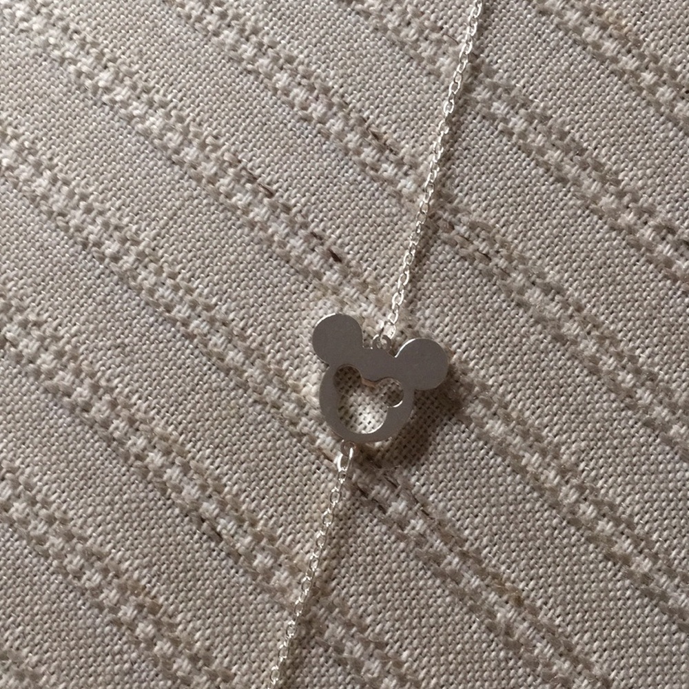 Silver Colored Mickey Mouse Disney Bracelet - Picture 3 of 6